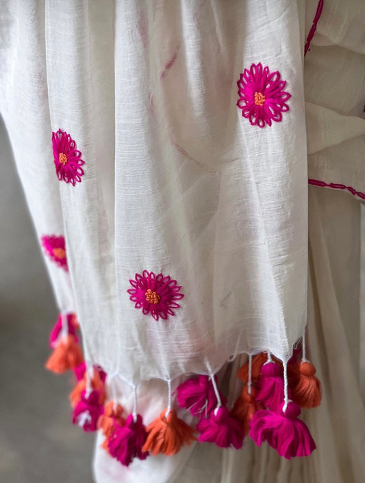 Kagaz phool Saree