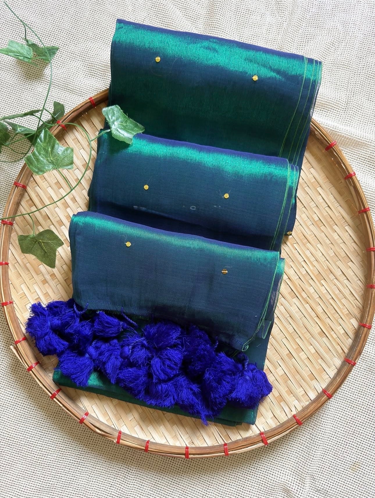 Peacock Tissue Saree