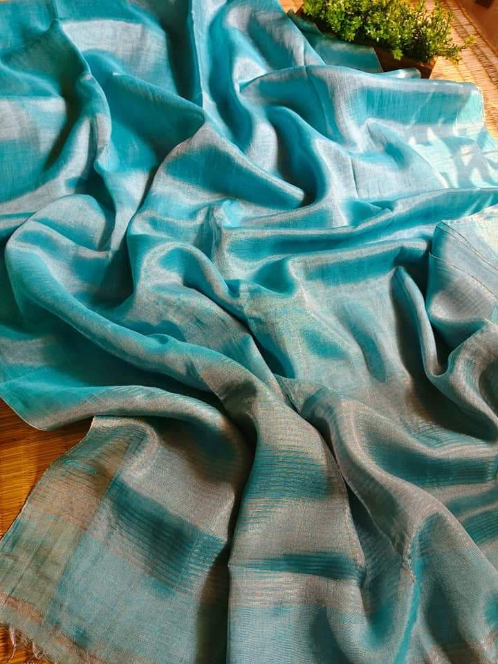 Swarna Linen Saree