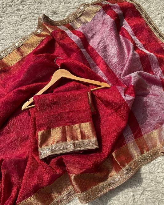 Ruhani Banarasi Silk Saree
