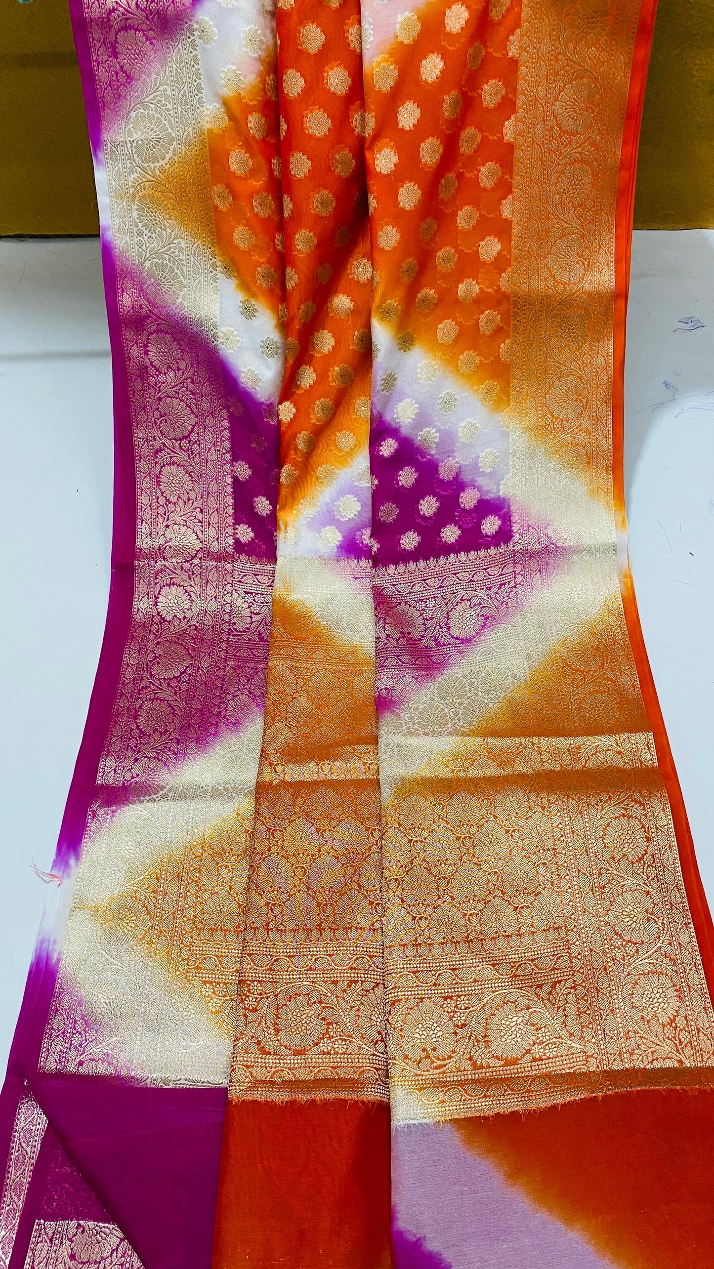 Satranga Zari Saree