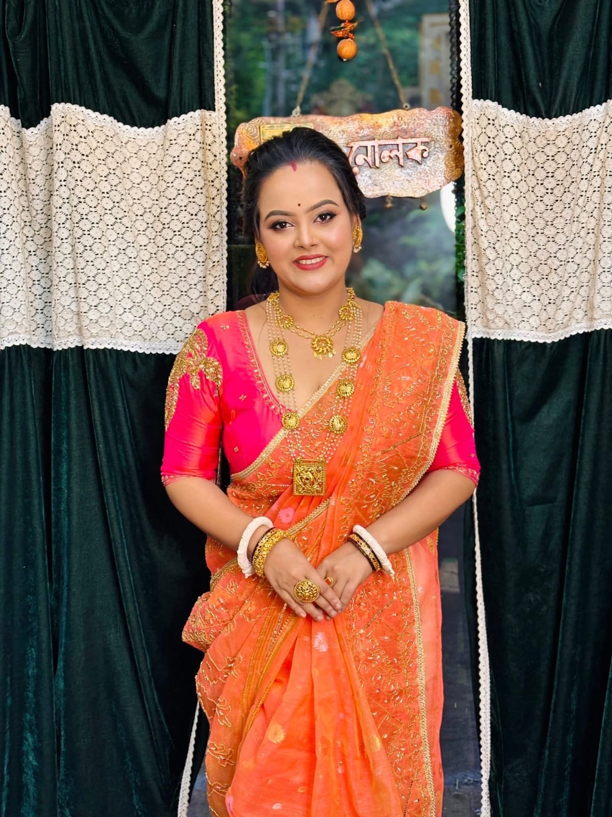 Rohini Jamdani Saree