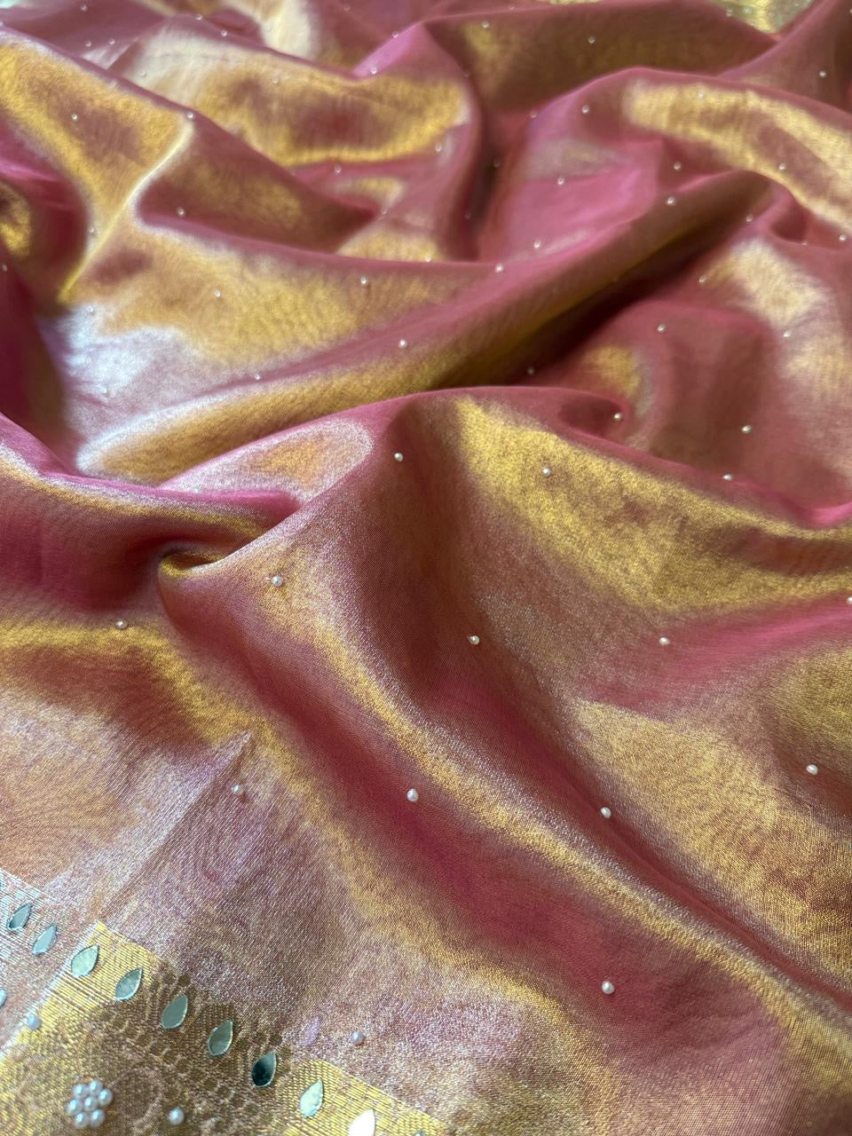 Atrika Tissue Silk Saree