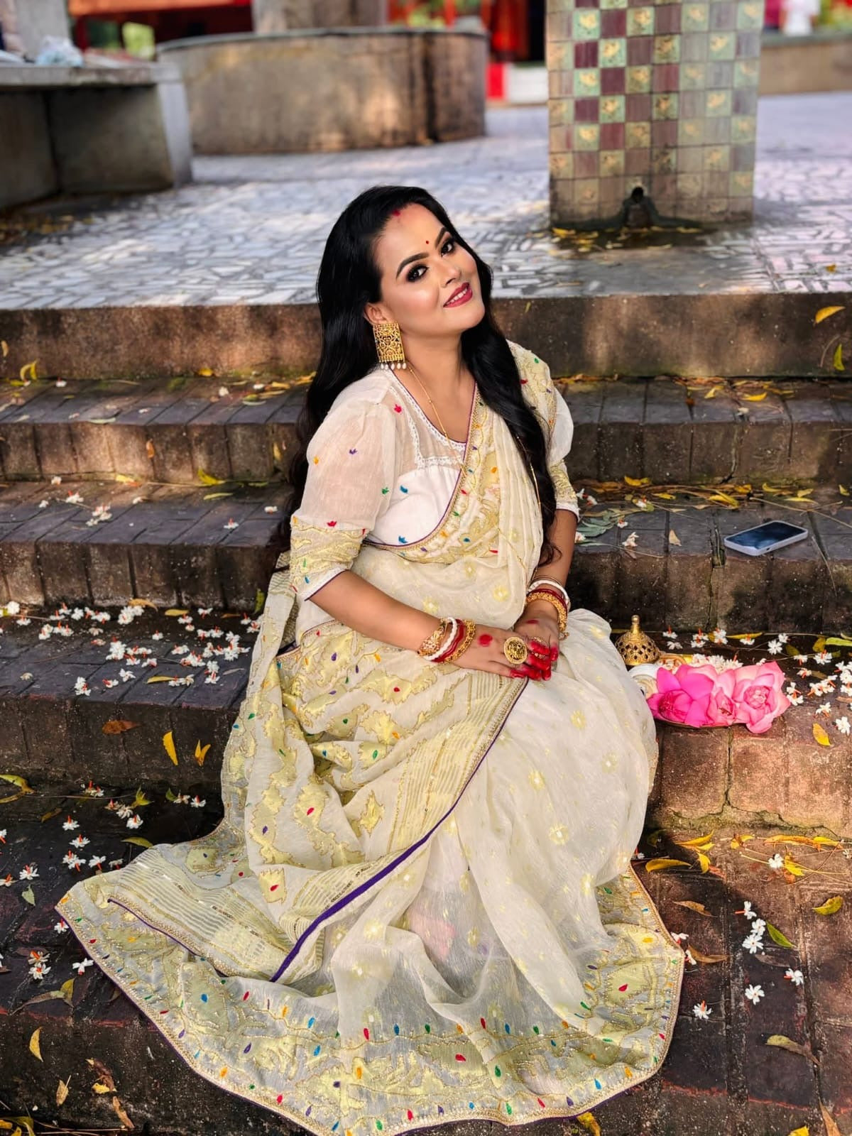 Rohini Jamdani Saree