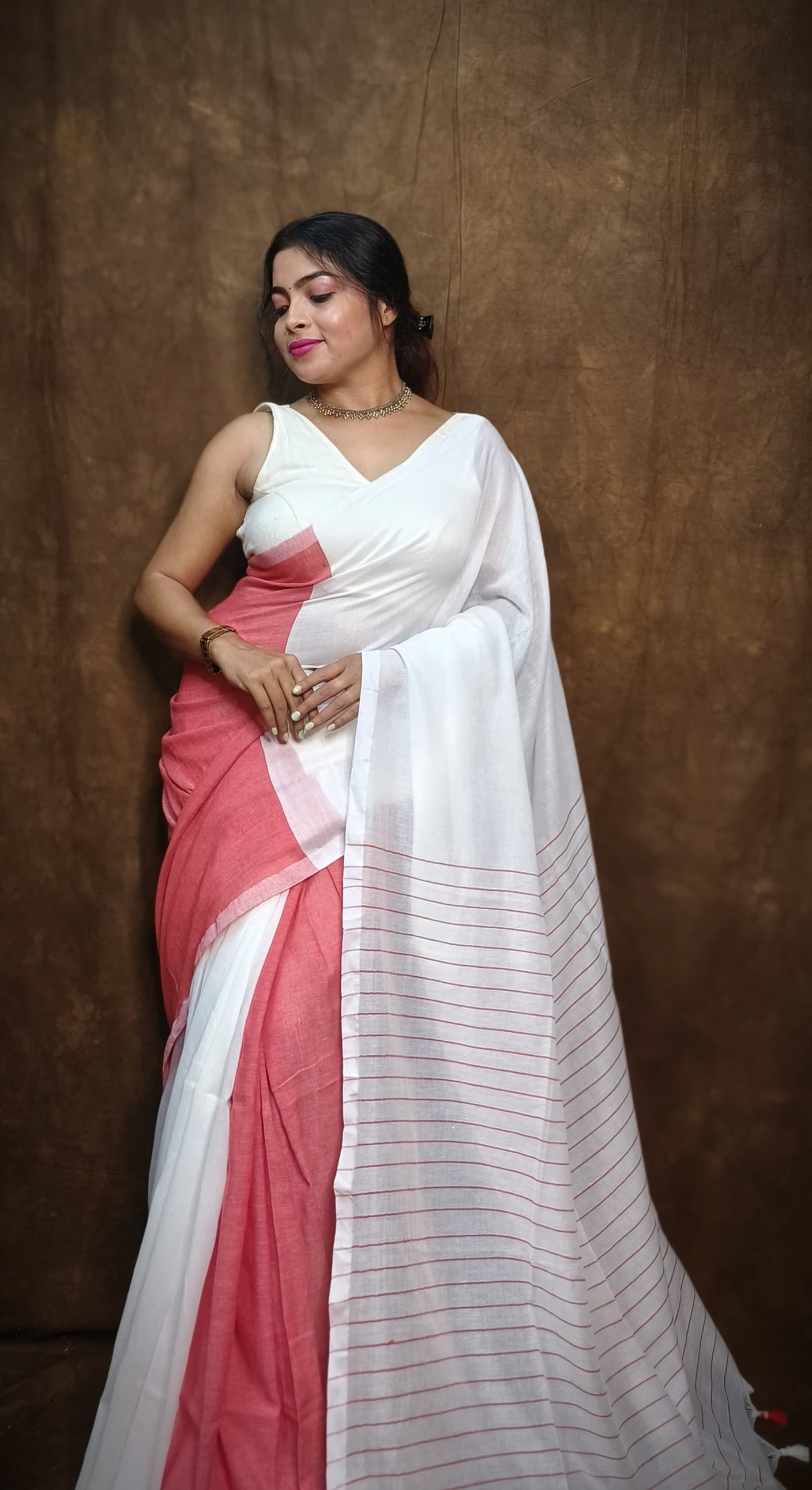 Mrinal mul saree