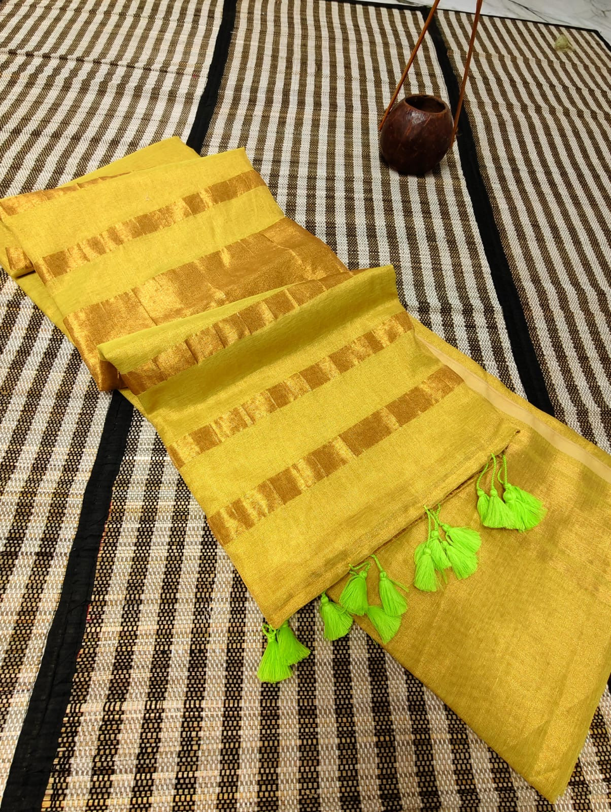 Sunset Tissue Saree