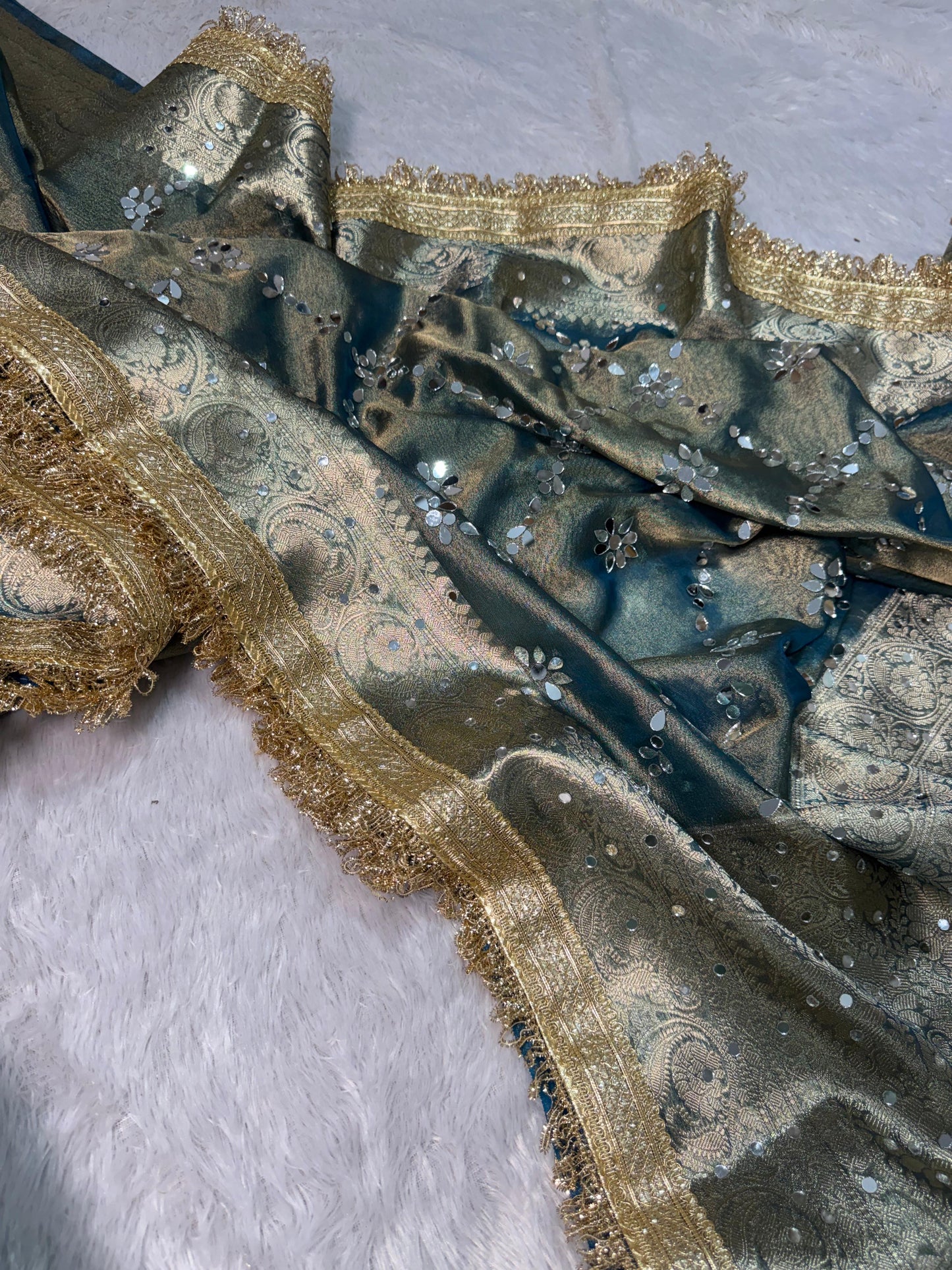 Tamanna Tissue Silk Saree