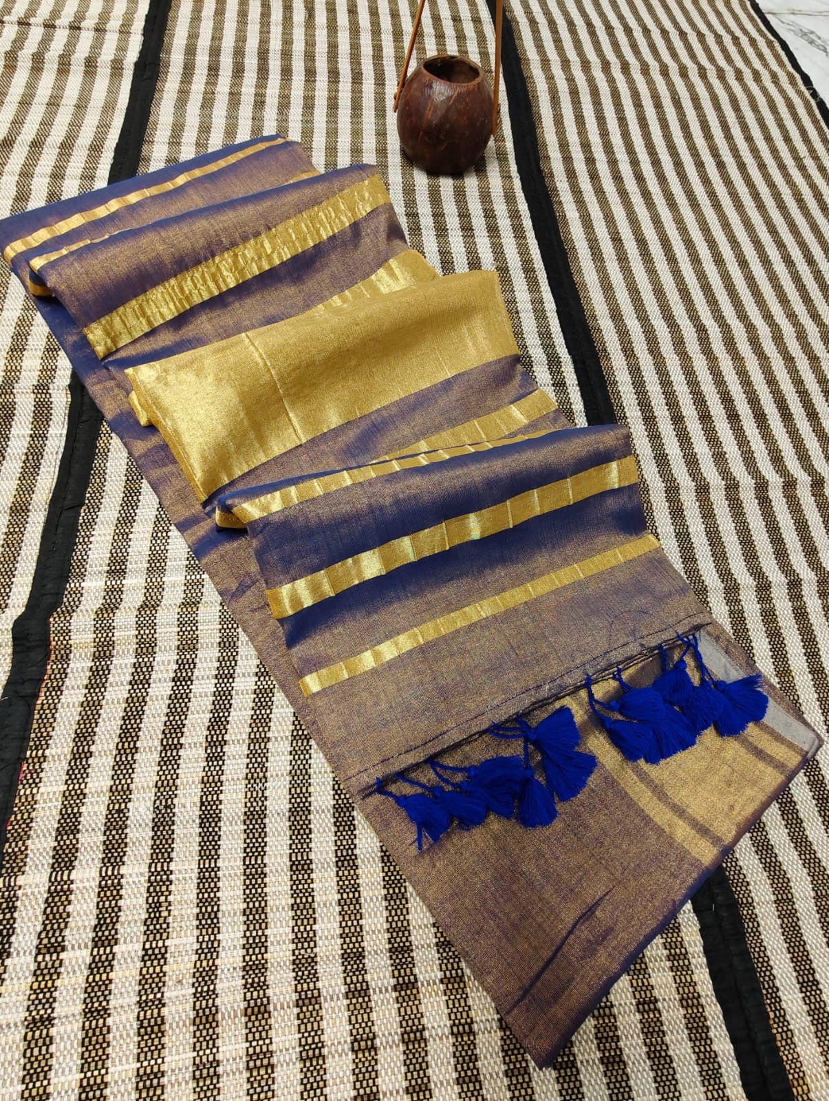 Sunset Tissue Saree