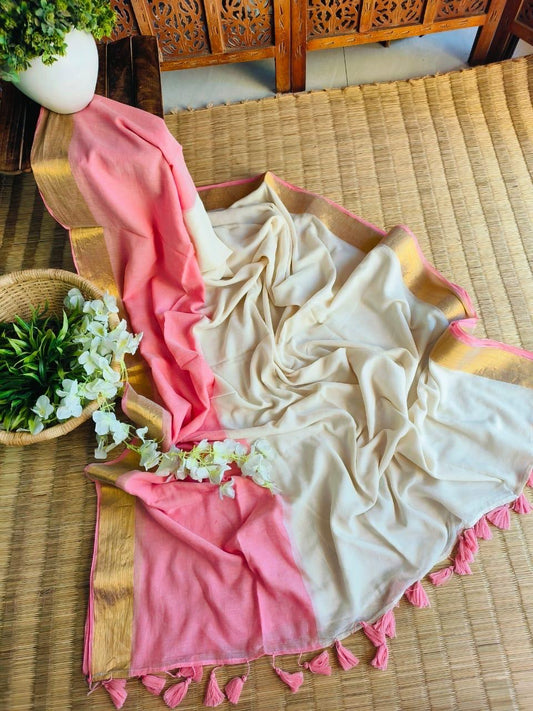 Sweet Pink Love Saree