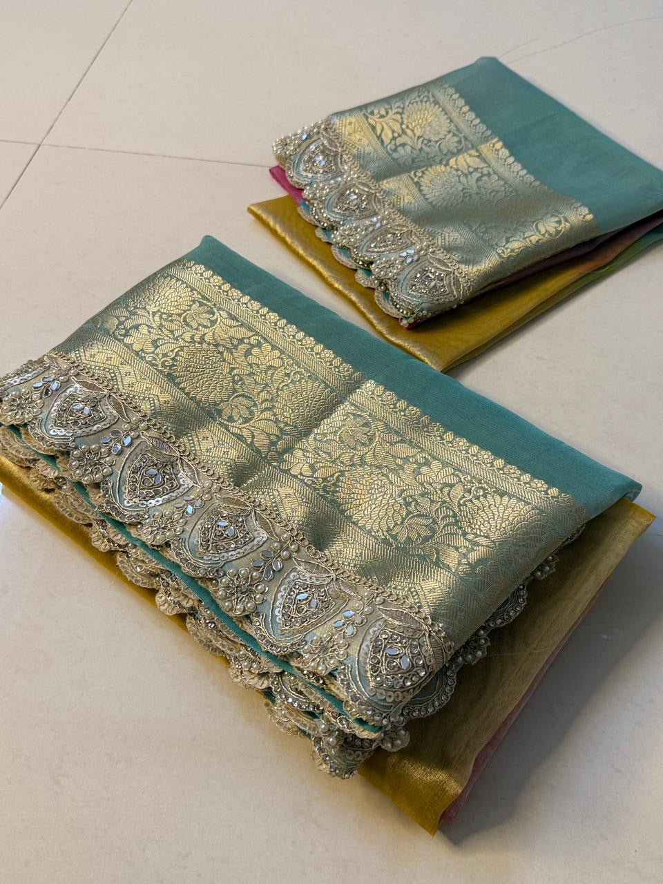 Preet Tissue Silk Saree