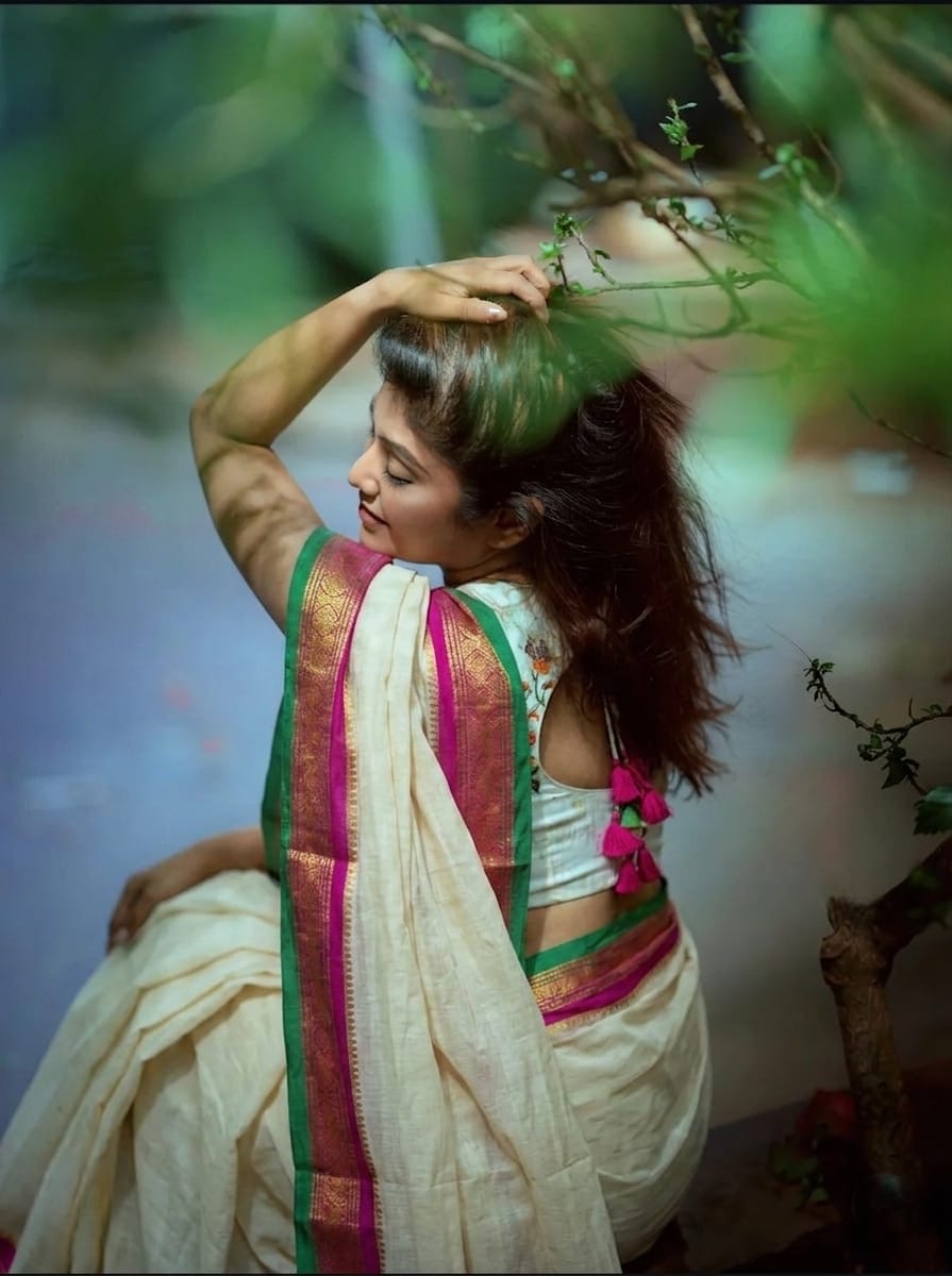 Kalki Mul Saree