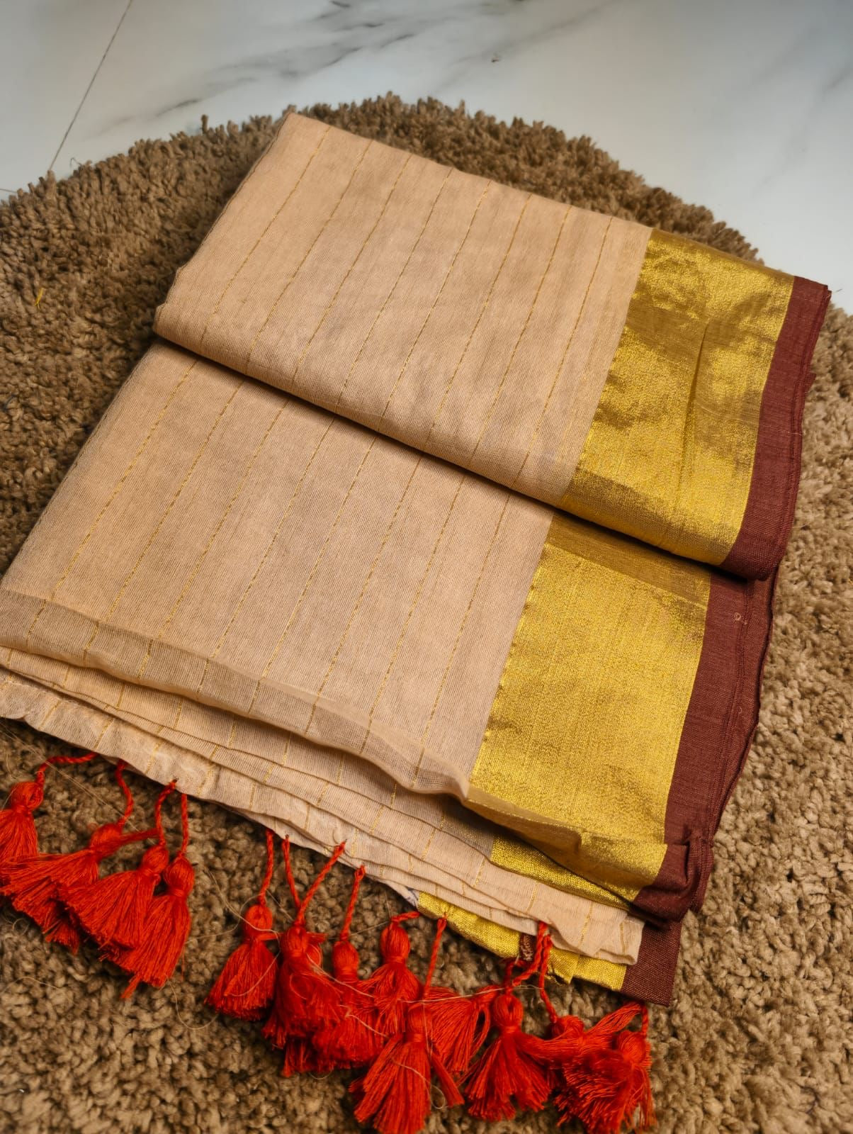 Triveni Mul Saree