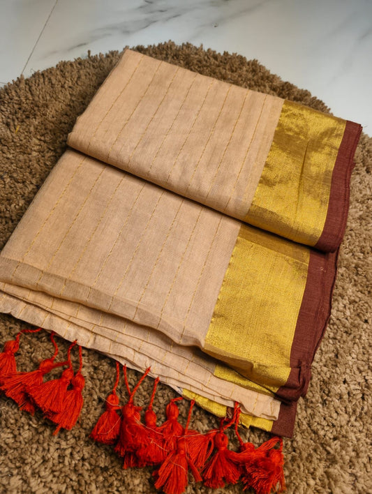 Triveni Mul Saree