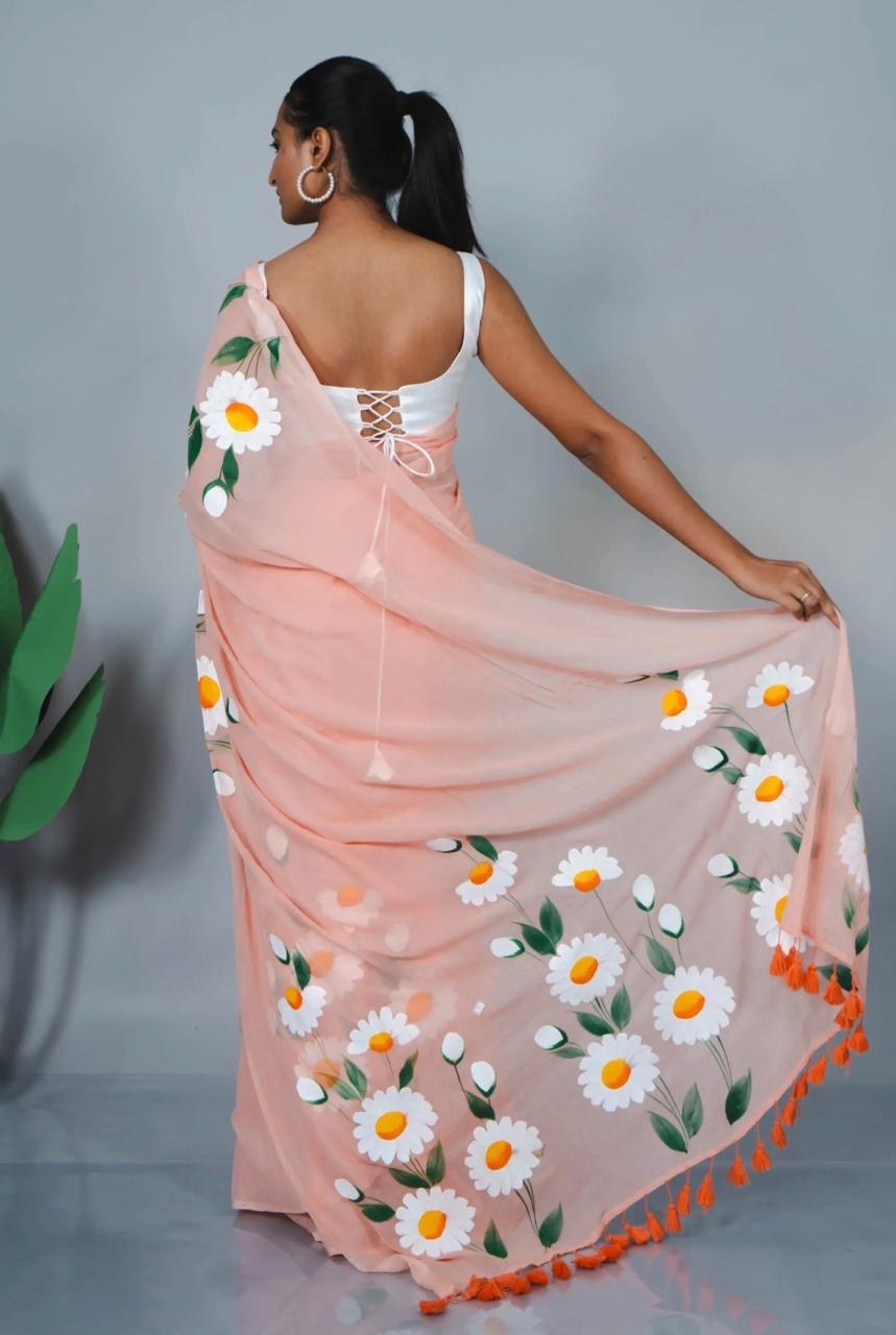 Bagicha Mul Saree