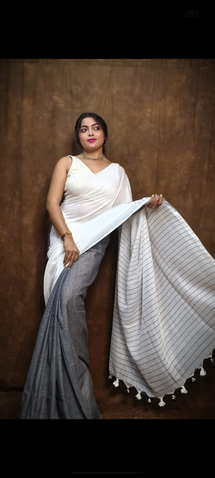 Mrinal mul saree