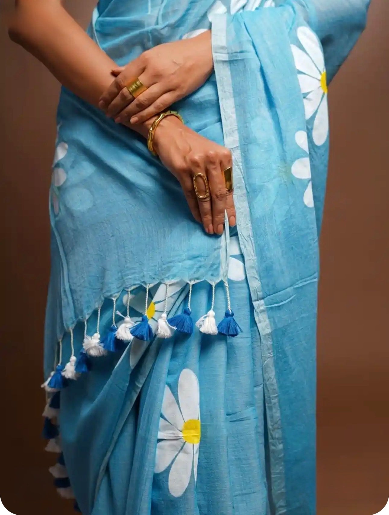 Jasmine Sky Saree