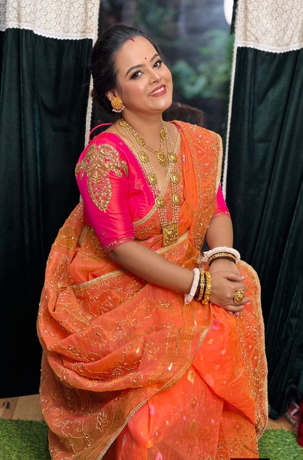 Rohini Jamdani Saree