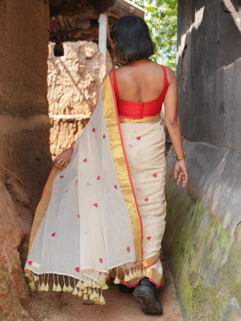 Love in the Air Saree