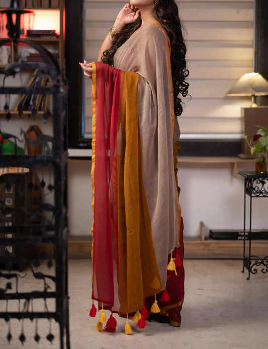 NIA Mul Saree