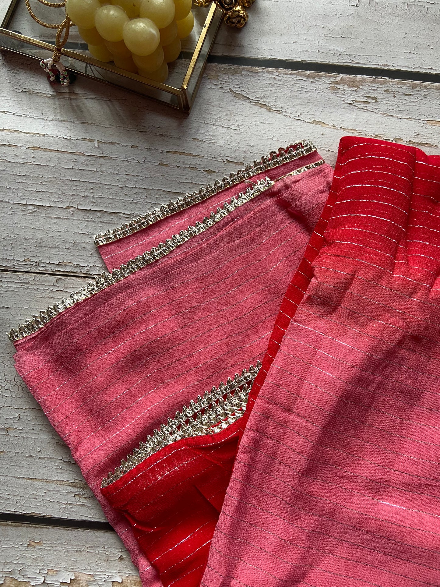 RANI Gulabi Saree