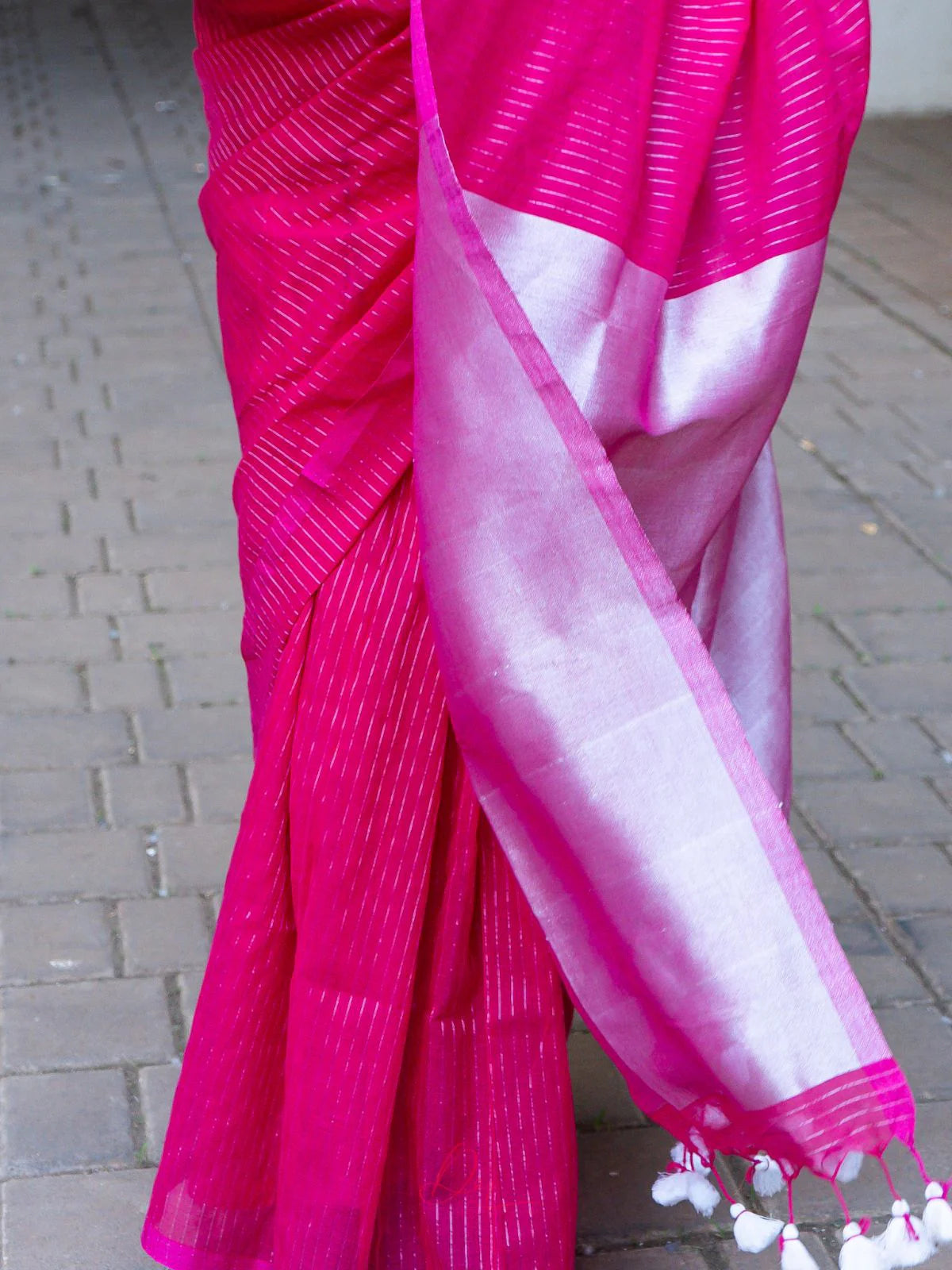 Ena Pink Saree