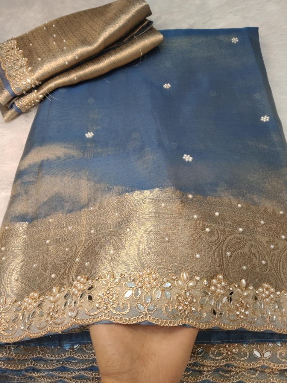 Reba Banarasi Silk Saree