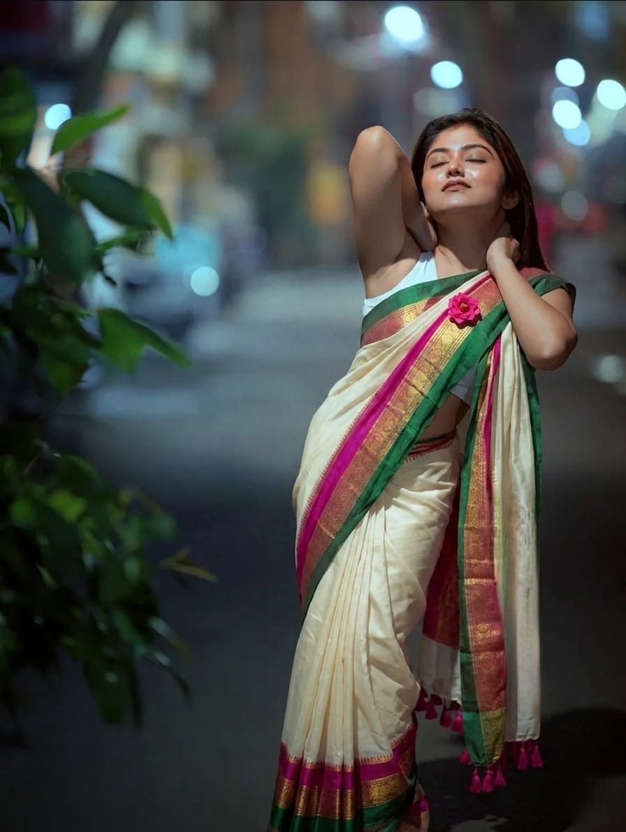 Kalki Mul Saree