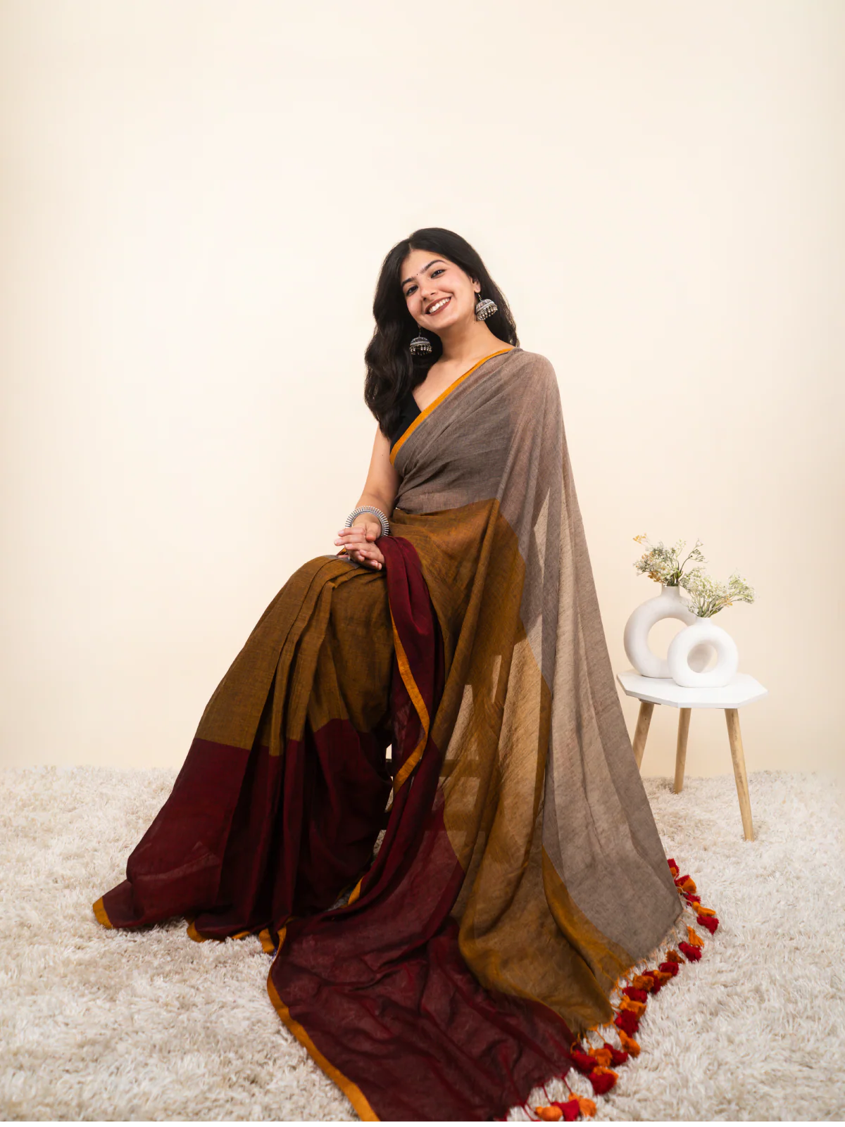 NIA Mul Saree