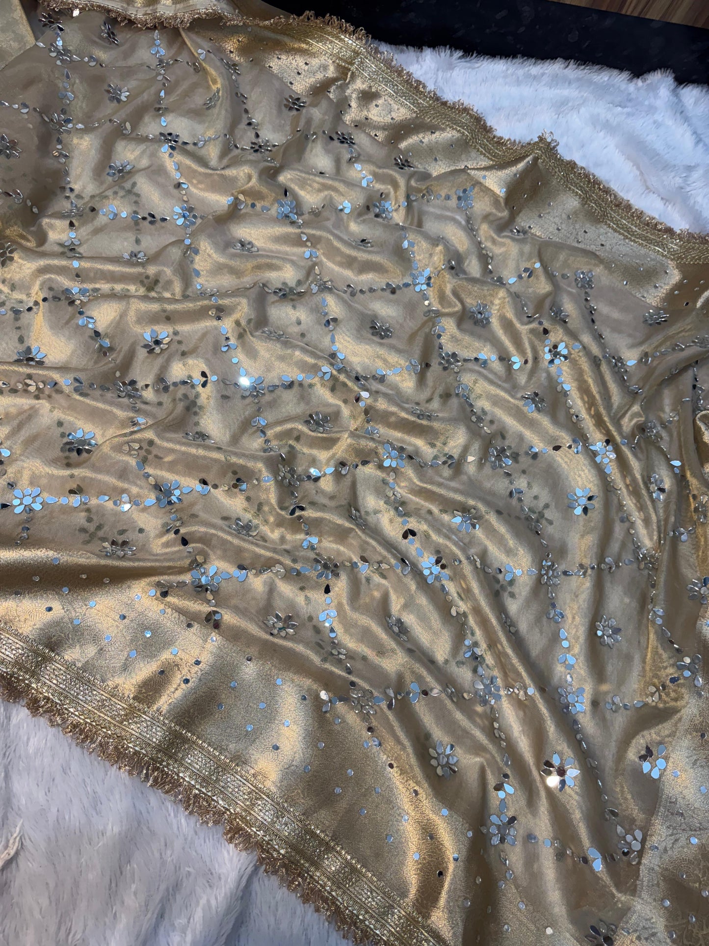 Tamanna Tissue Silk Saree