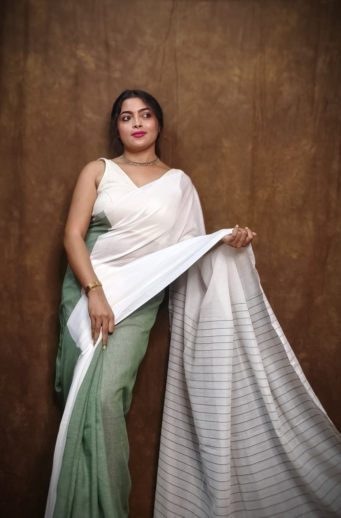 Mrinal mul saree