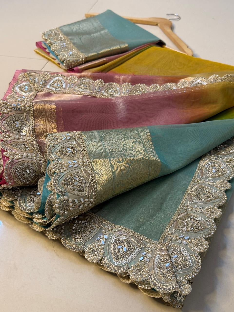 Preet Tissue Silk Saree