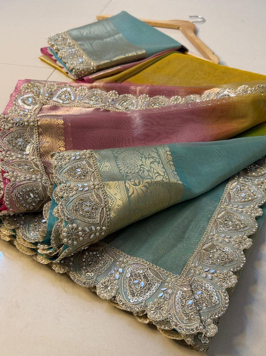 Preet Tissue Silk Saree