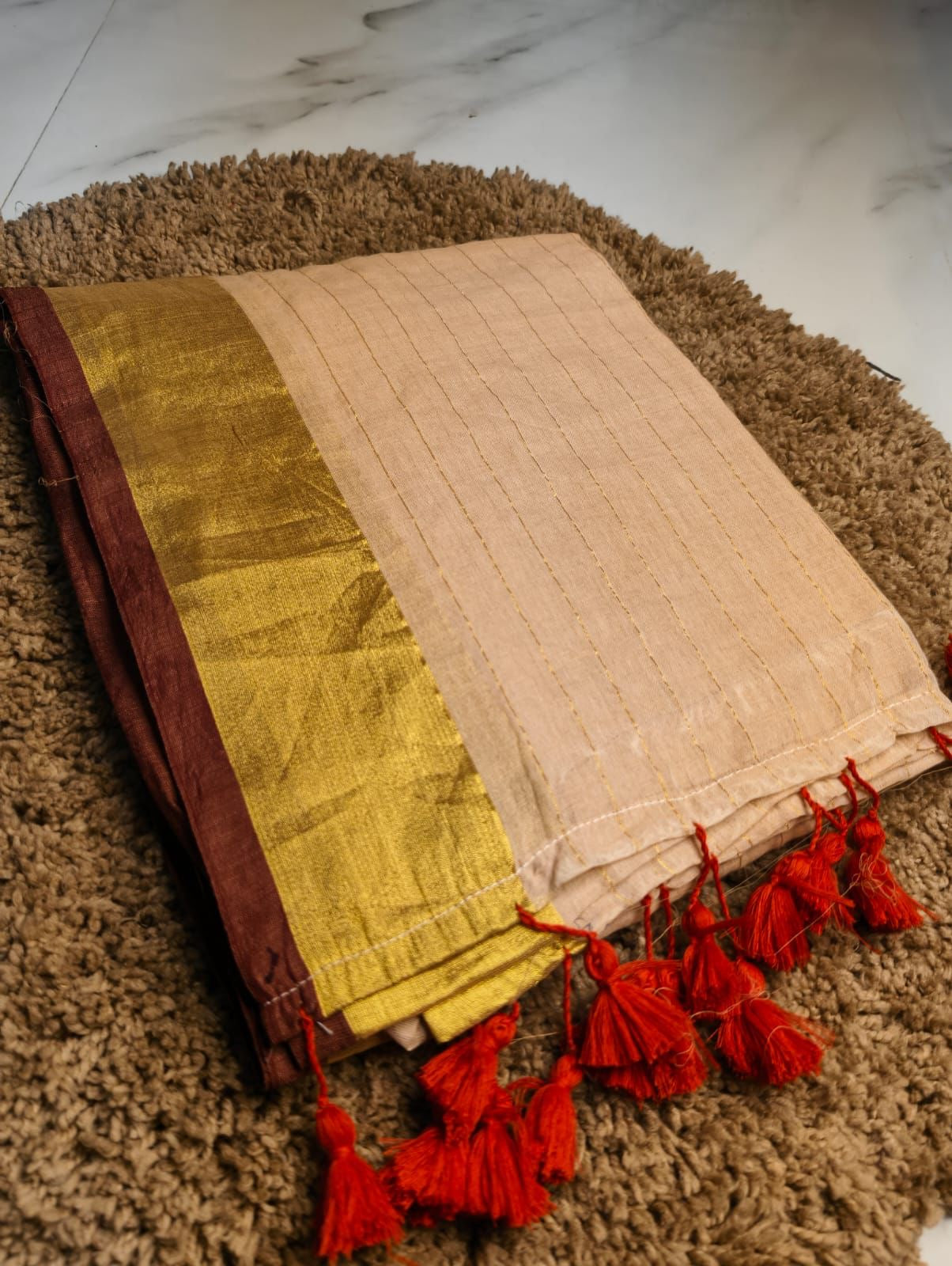 Triveni Mul Saree
