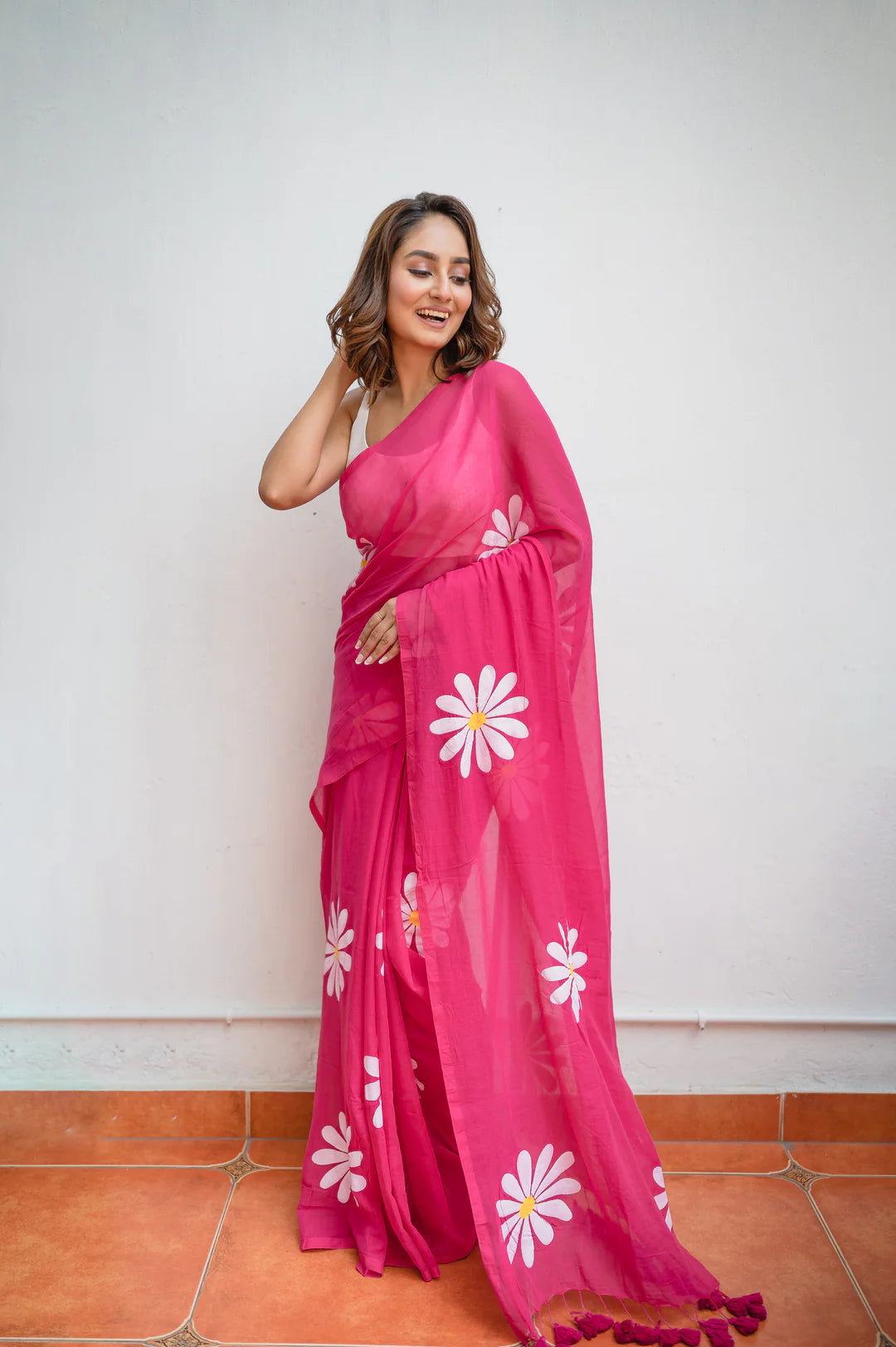 Jasmine Lilac Saree