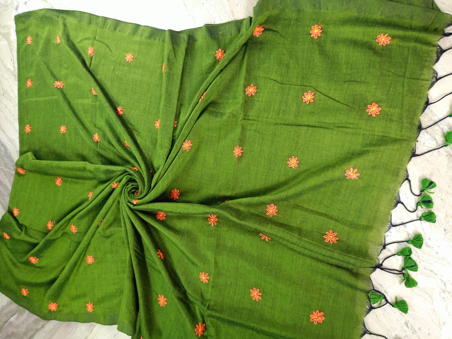 Phool chaman saree