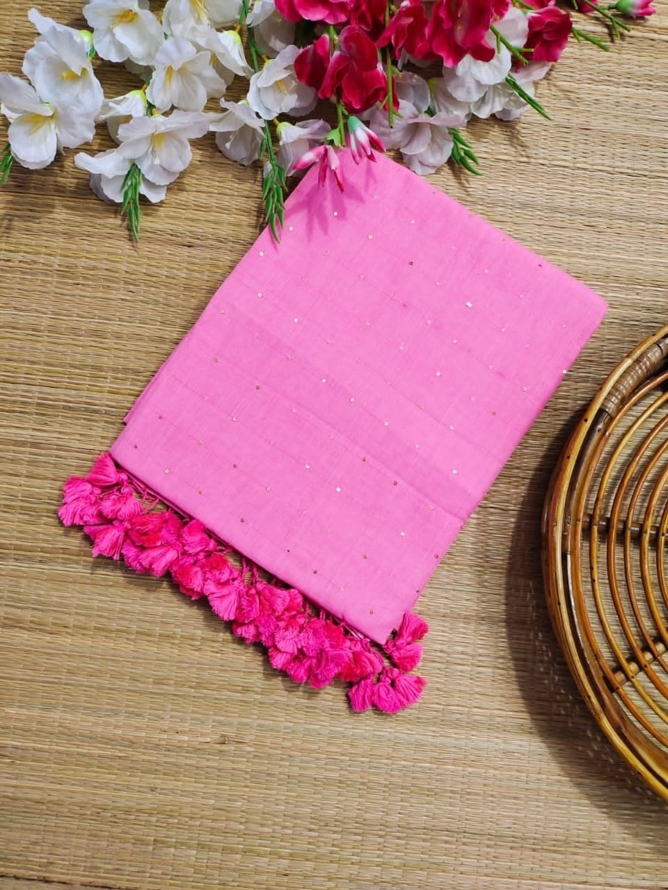 Tara Sequinned saree