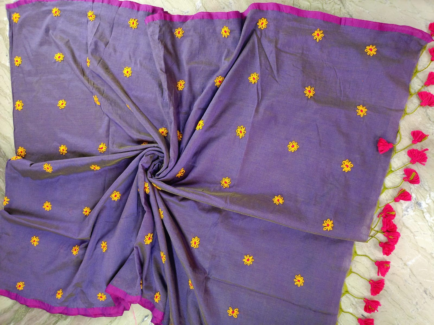 Phool chaman saree