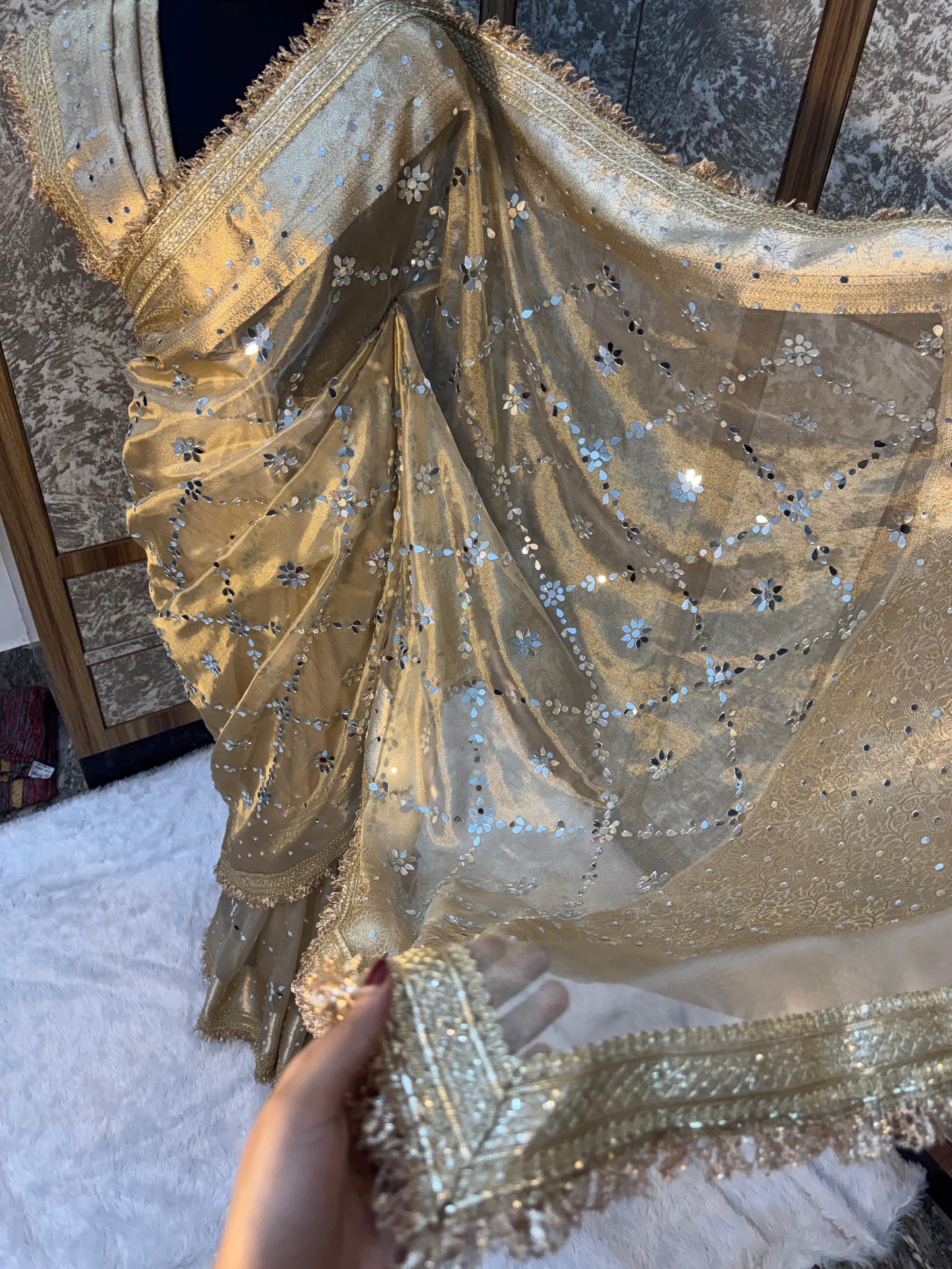 Tamanna Tissue Silk Saree