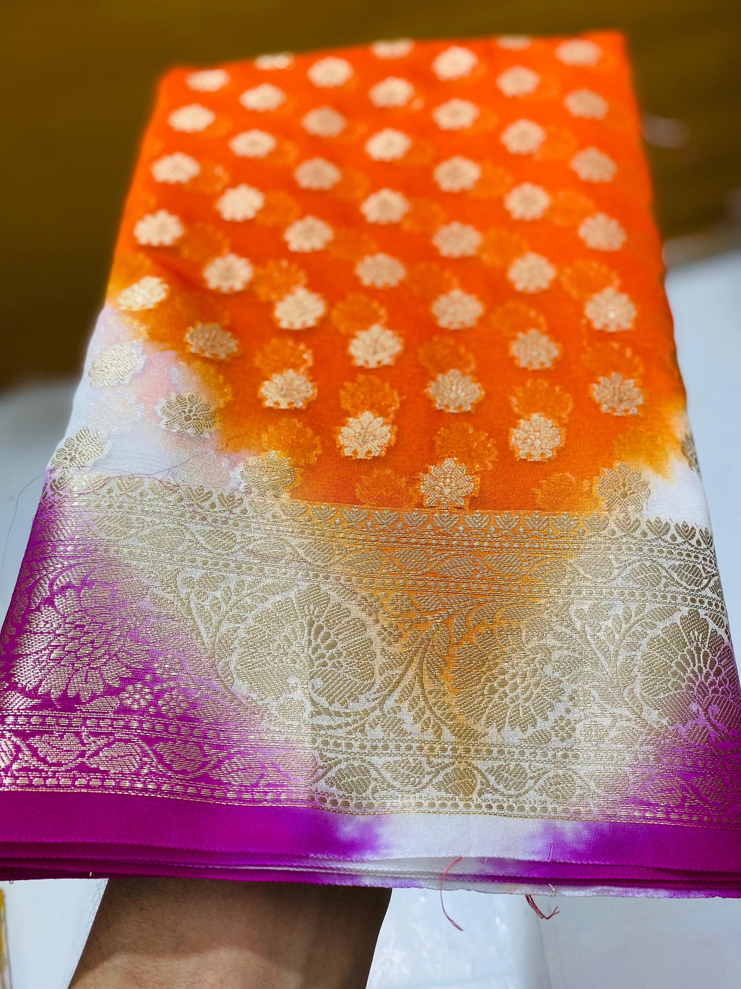 Satranga Zari Saree