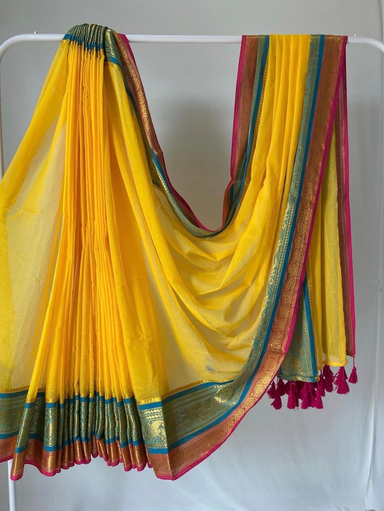 Kalki Saree (yellow)