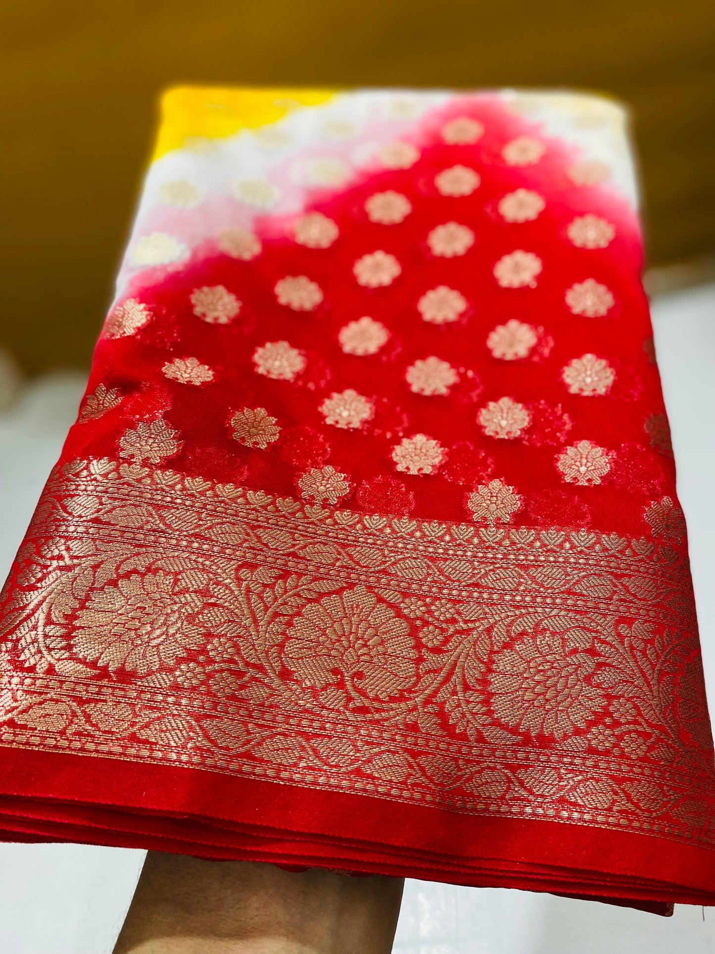 Satranga Zari Saree