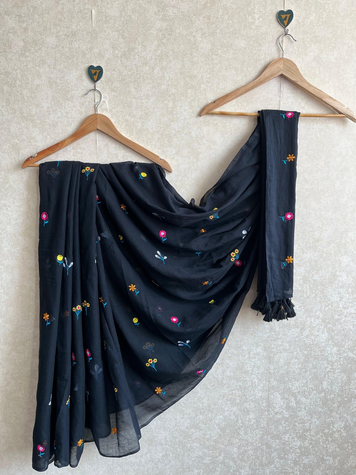 Wildflower Saree (Orange)