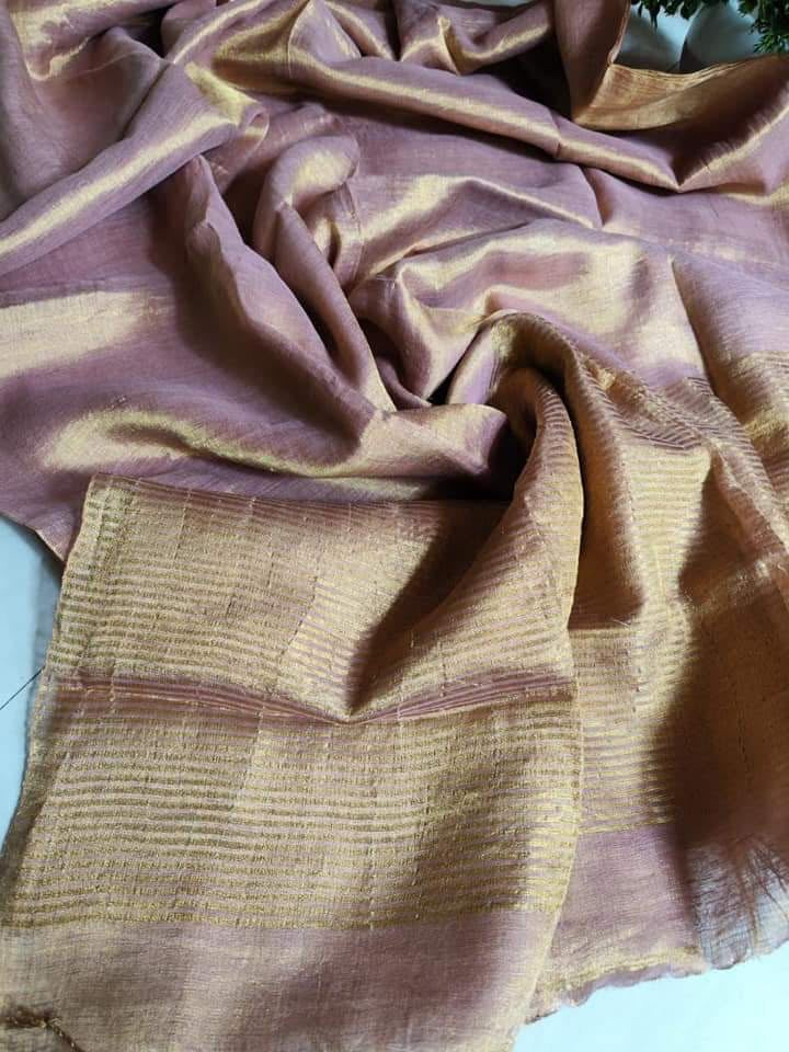 Swarna Linen Saree