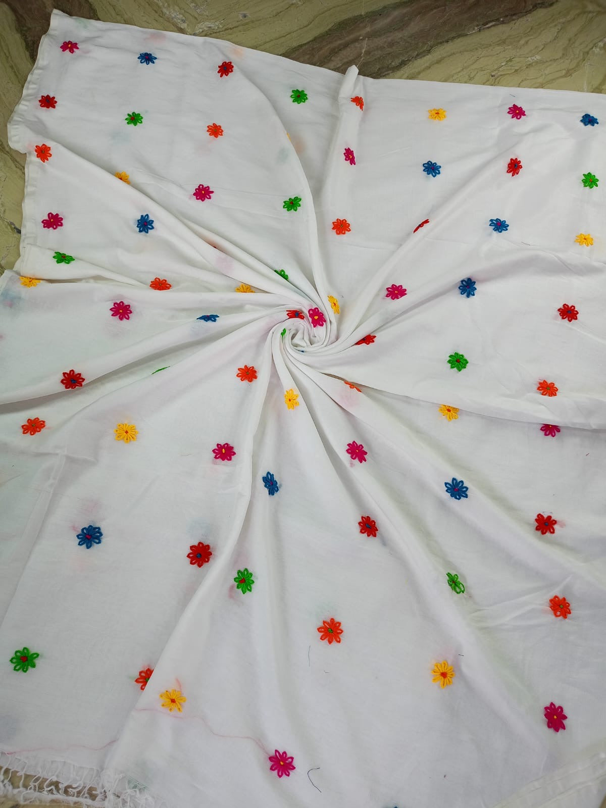 Phool chaman saree
