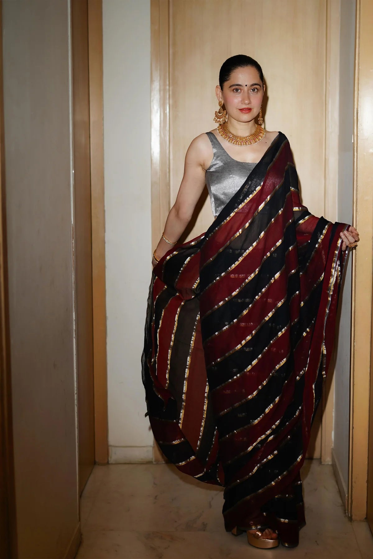 Ena Mul Saree (black)