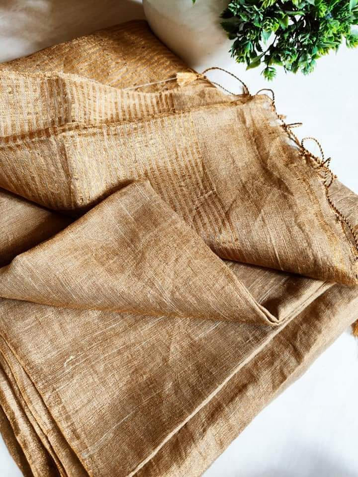 Swarna Linen Saree