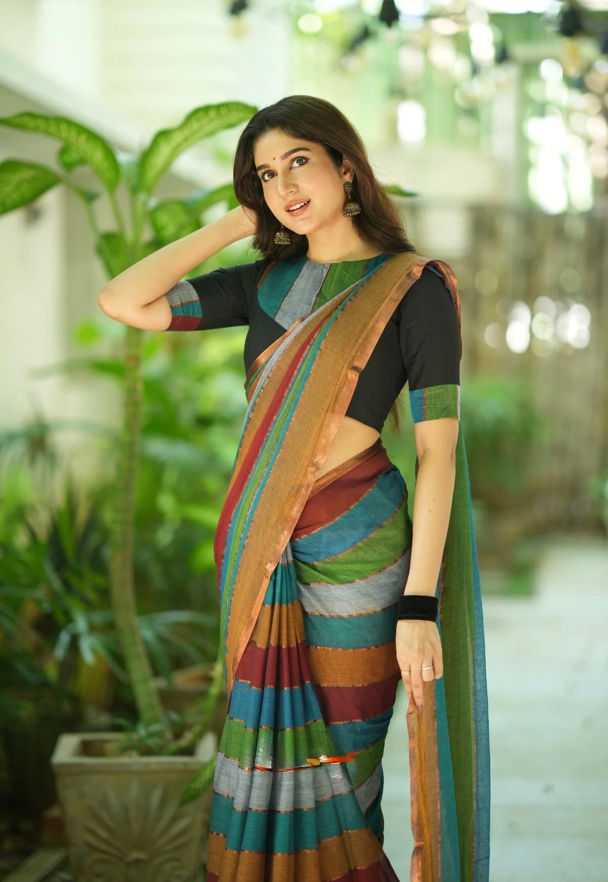 Gulabo Mul Saree (Multi)