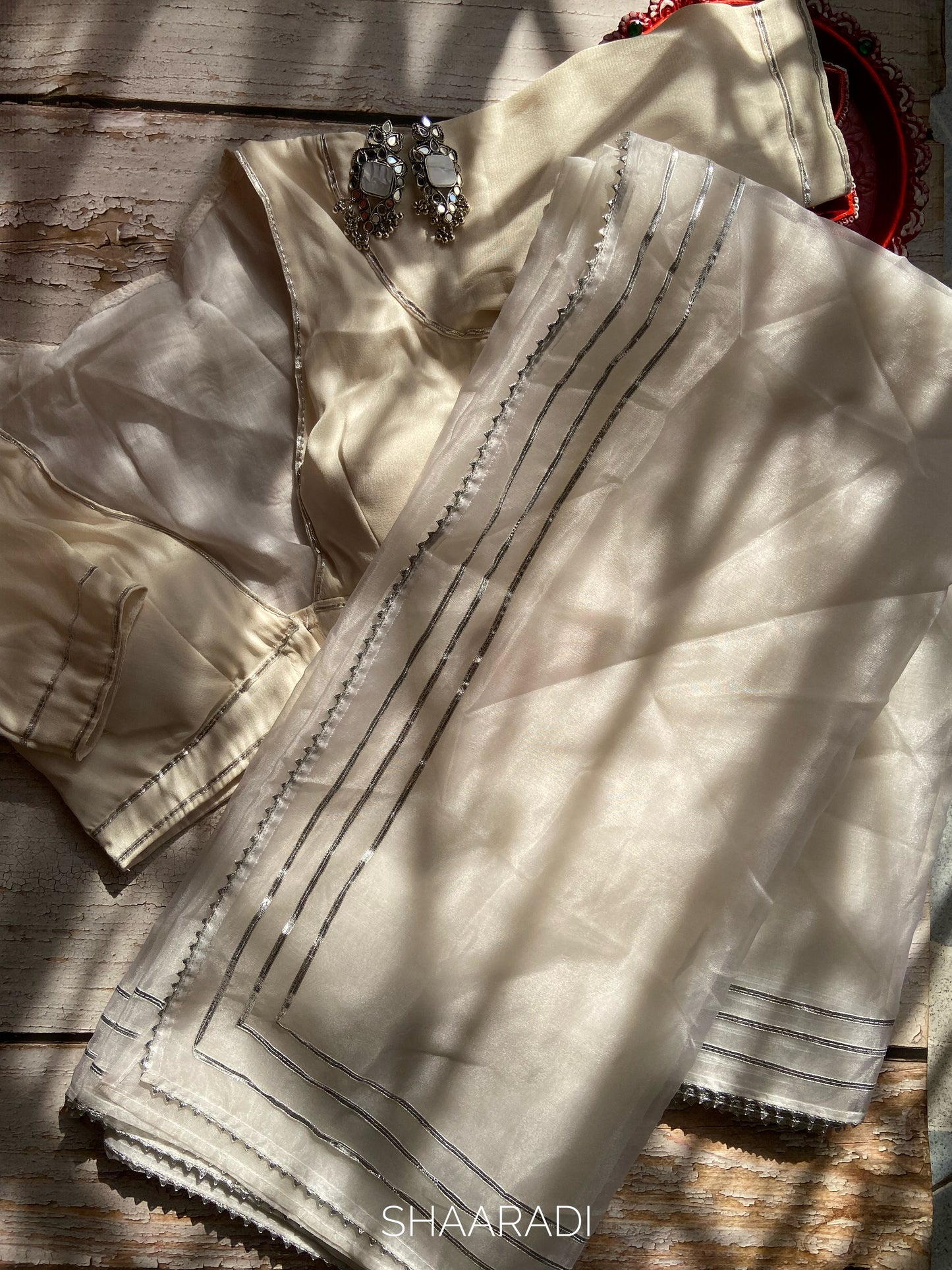 Chaand Organza Saree