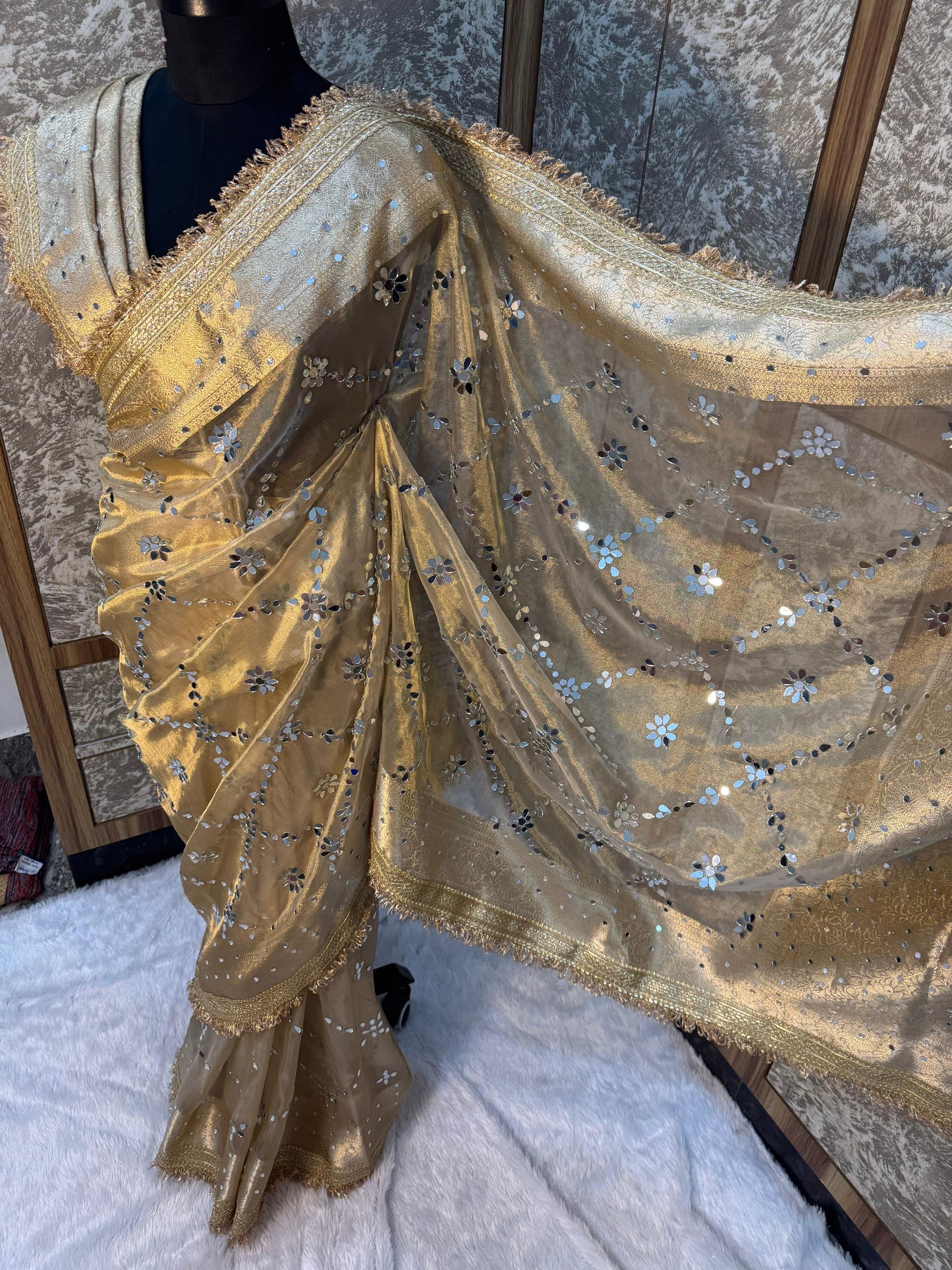 Tamanna Tissue Silk Saree