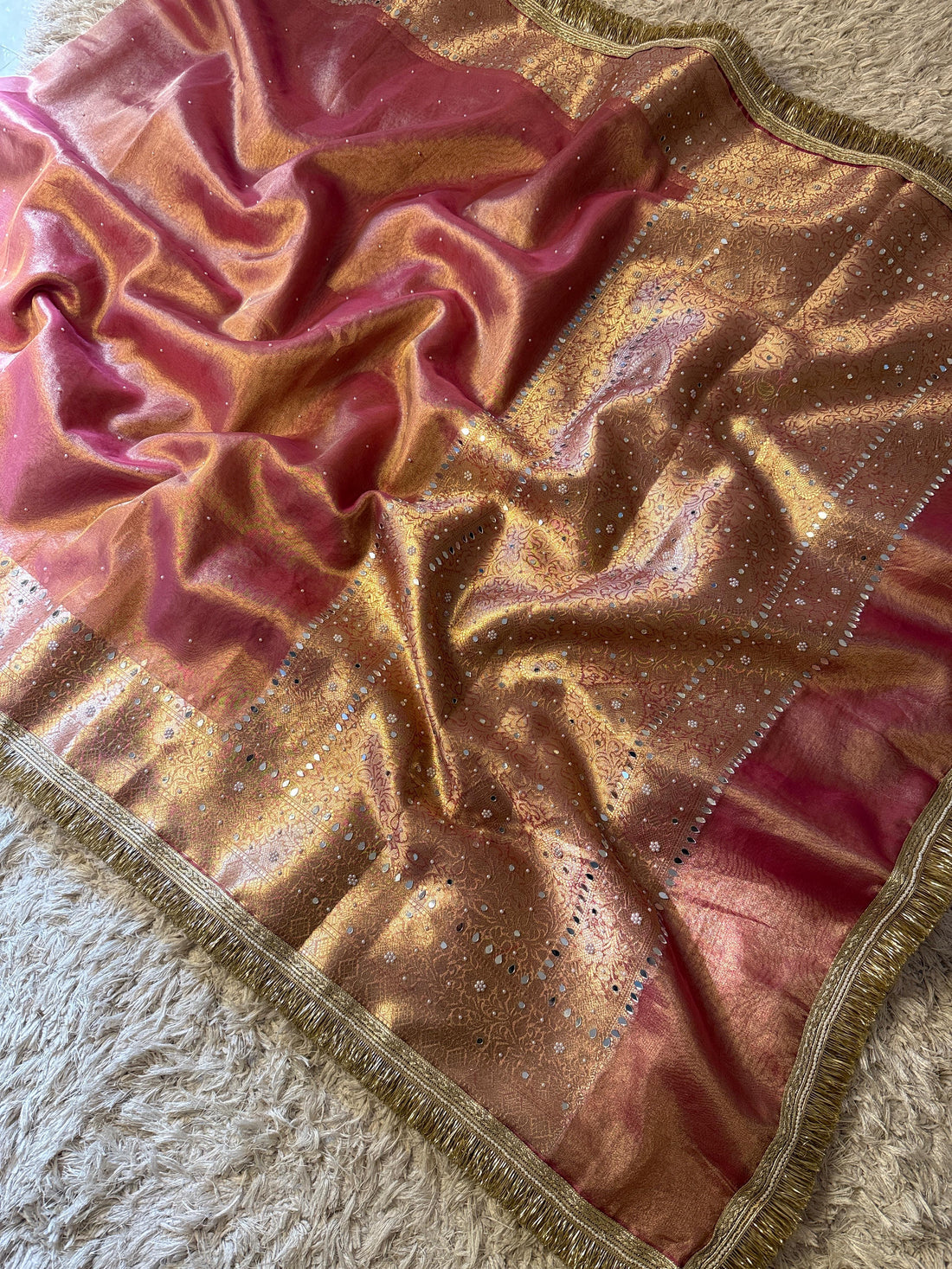 Atrika Tissue Silk Saree